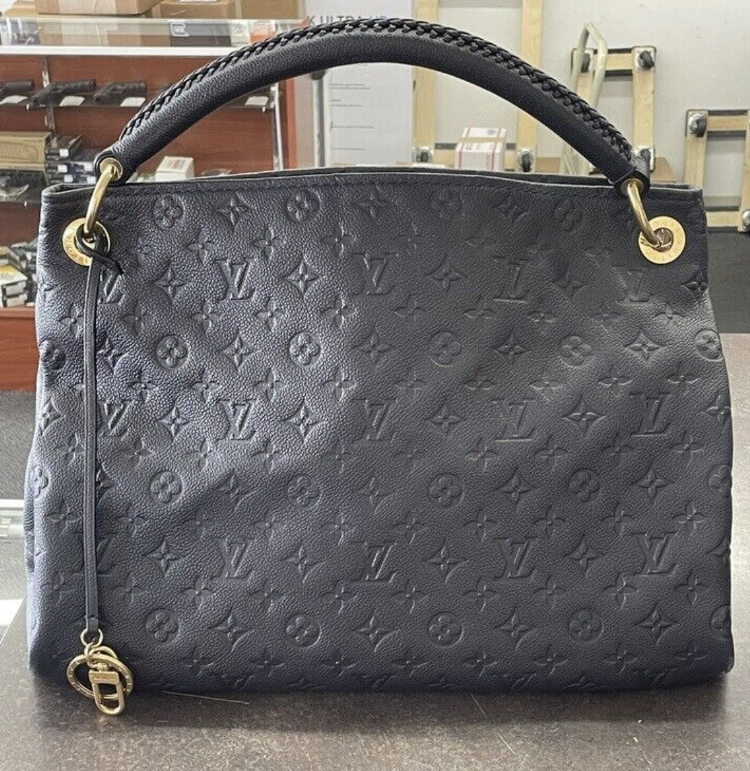 Louis Vuitton Artsy Navy 진품 - 1