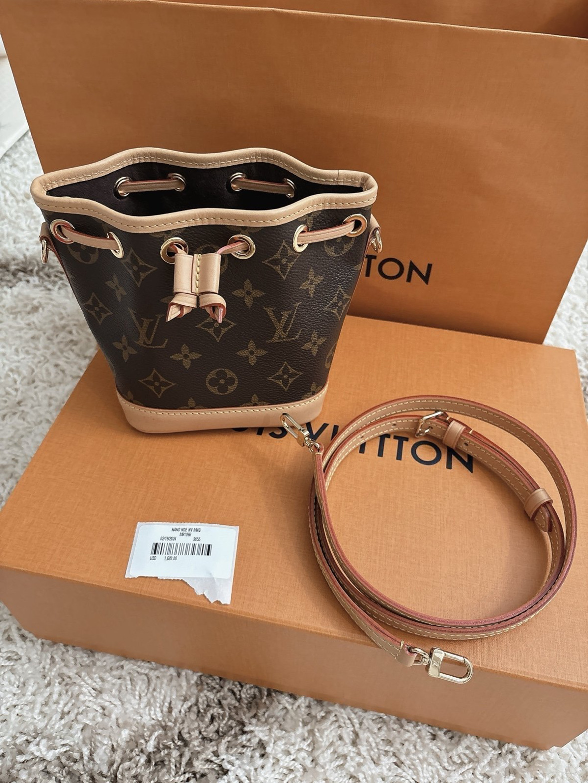 Louis Vuitton nano noe bag - 1