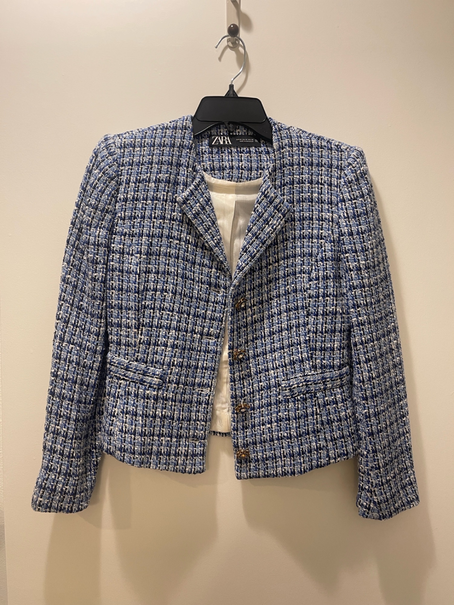 자라 트위트 자켓 - 1