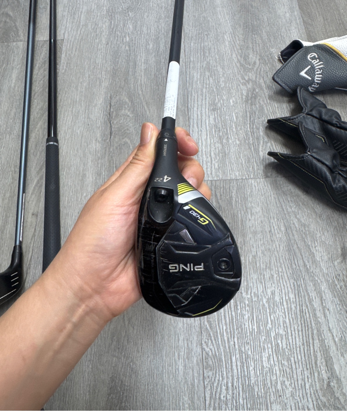 Ping G430 Hybrid 4/22’ 70 Regular with head Cover Men’s Right Hand - 1