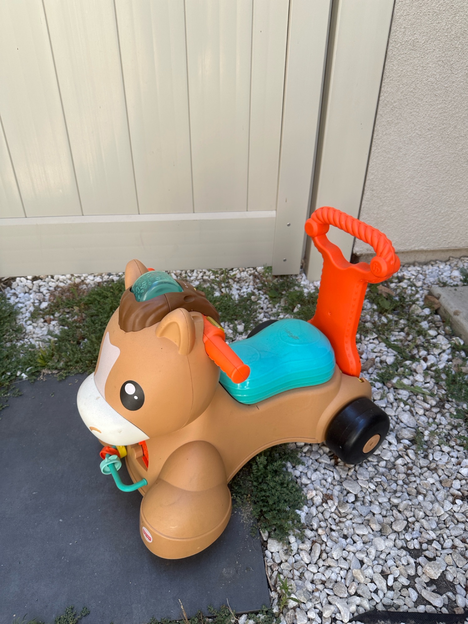 Fisher-Price Walk Bounce & Ride Pony - 1