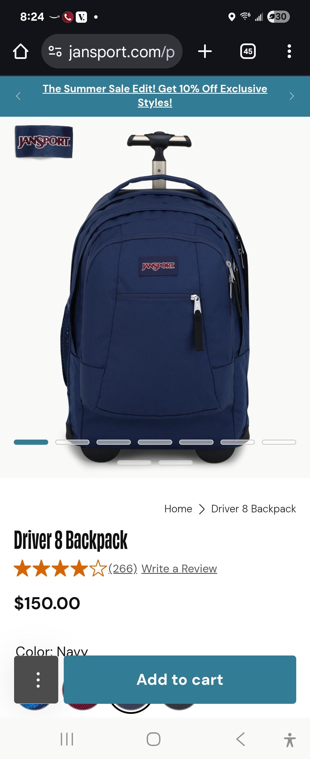 Jansport Driver 8 Backpack - 1