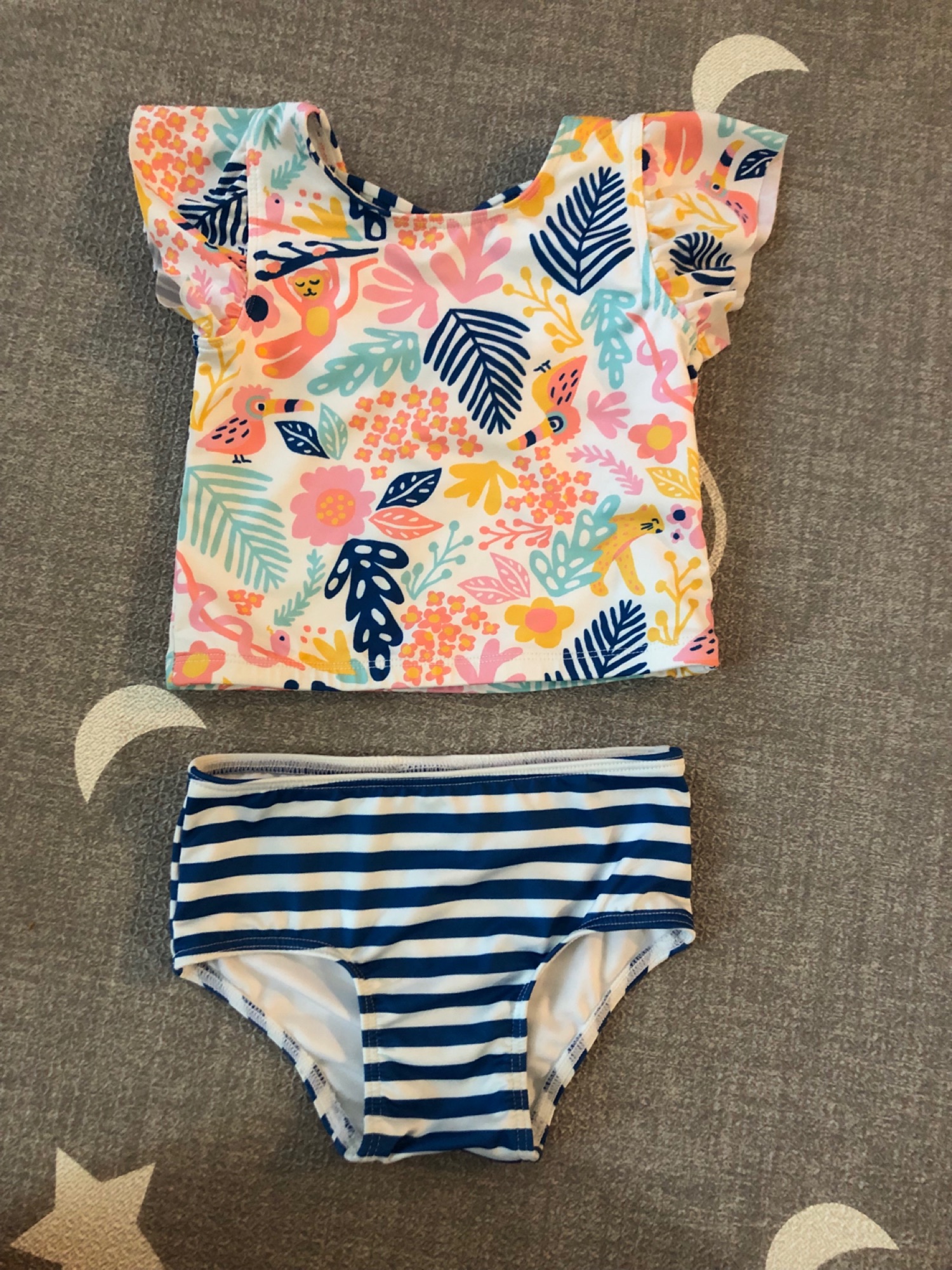 18m 베이비 수영복 2 피스와 스피도 구명조끼 - 1