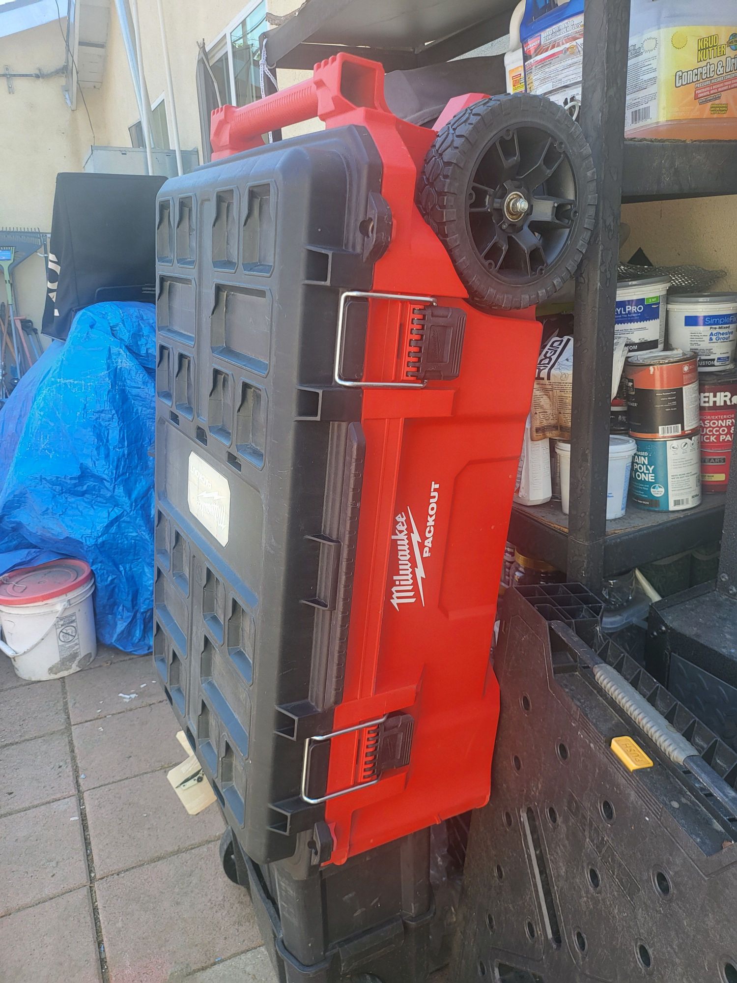 밀워키 대용량공구함바퀴형케리어공구박스 - 1