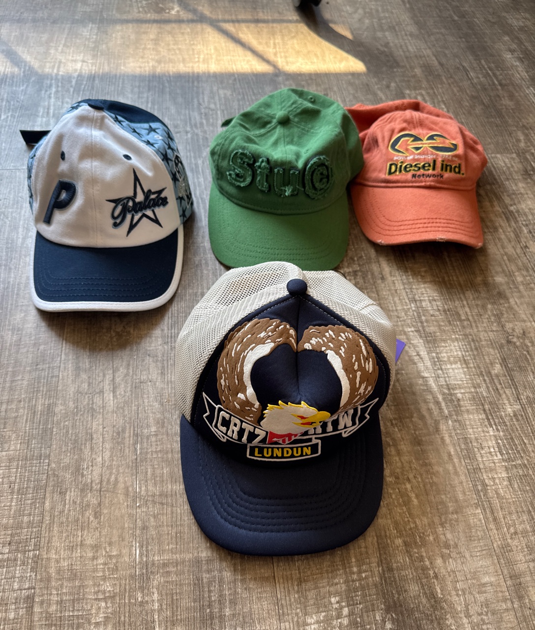 모자 (palace, stussy, diesel, crtz) - 1