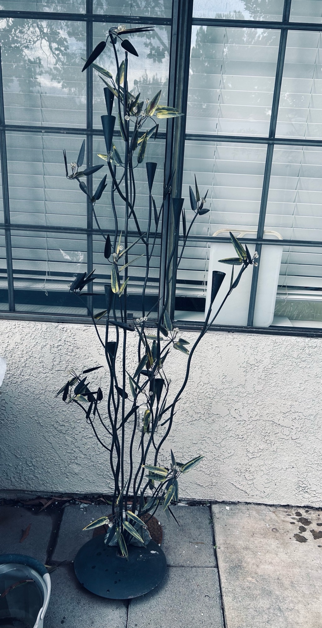 Steel candle tree - 1