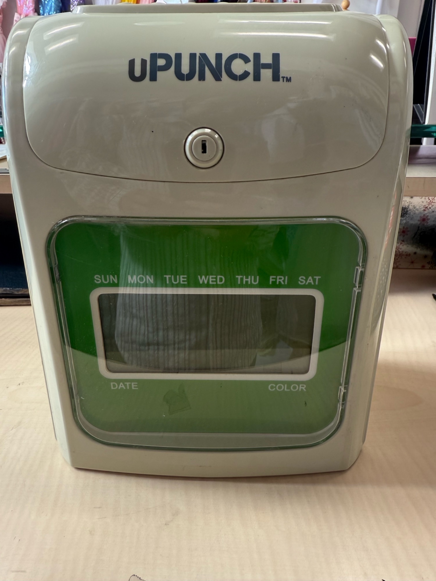 전자식 타임 카드 머신 - 1