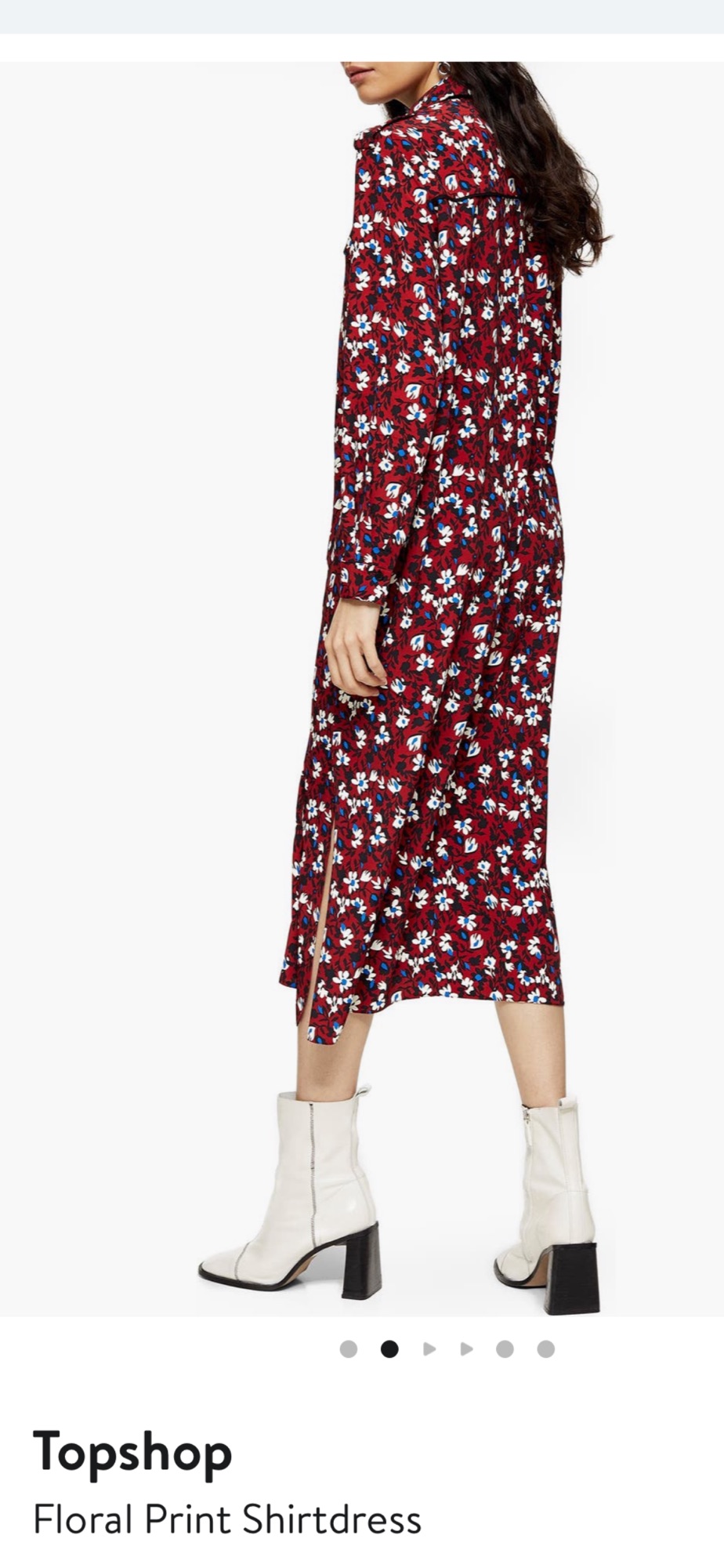 Topshop 셔츠 드레스 - 1