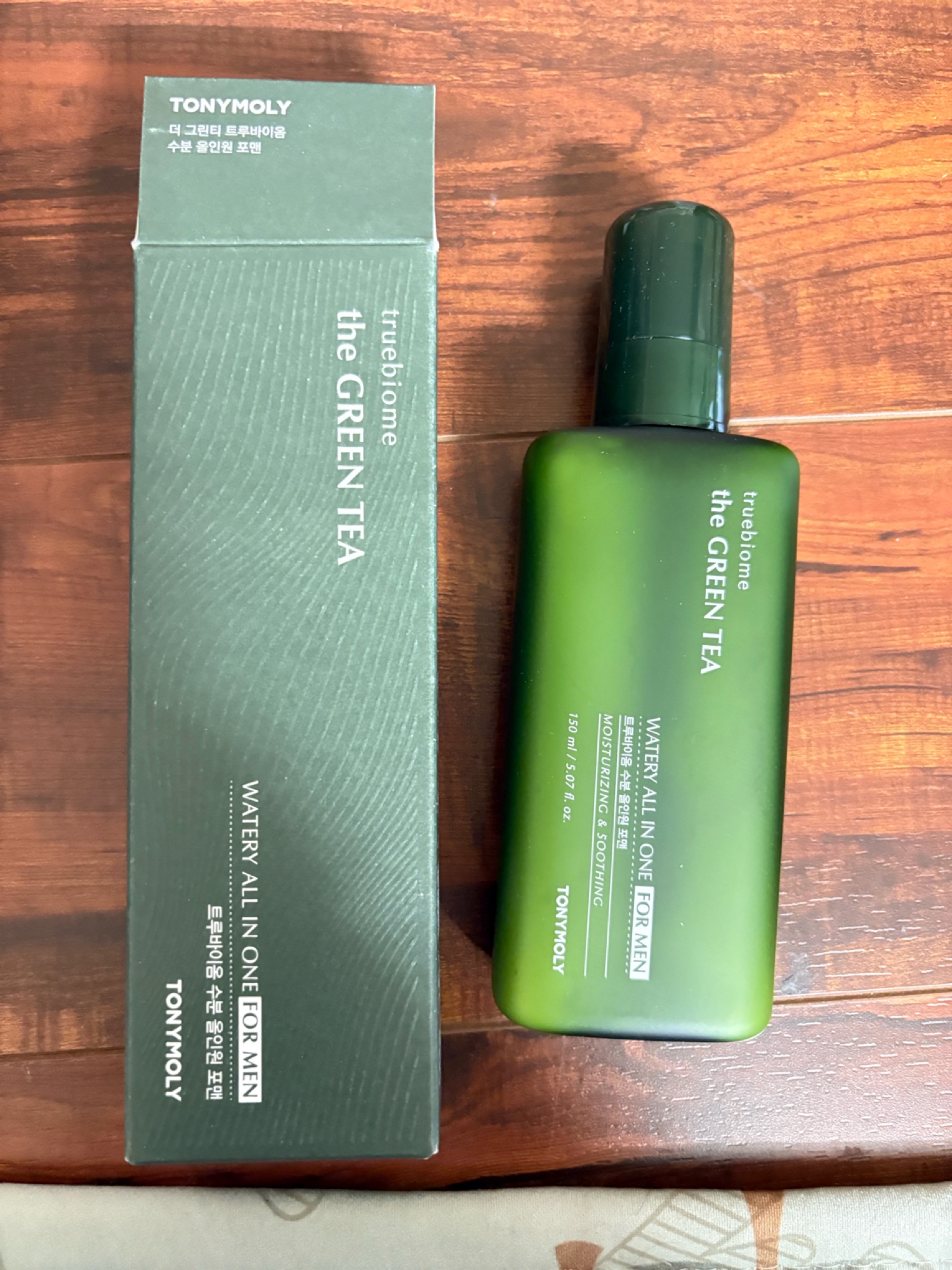 새상품)토니모리 더 그린티 트루바이옴 수분 올인원 포맨 150ml – 남자 올인원 로션 / 한국 정품 - 1