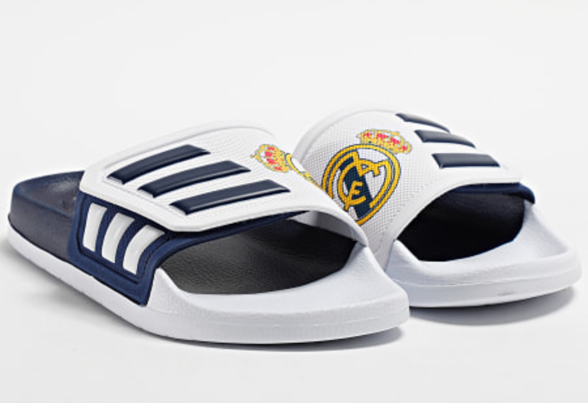 정품 아디다스 레알마드리드 슬리퍼 8 사이즈 260 - 1