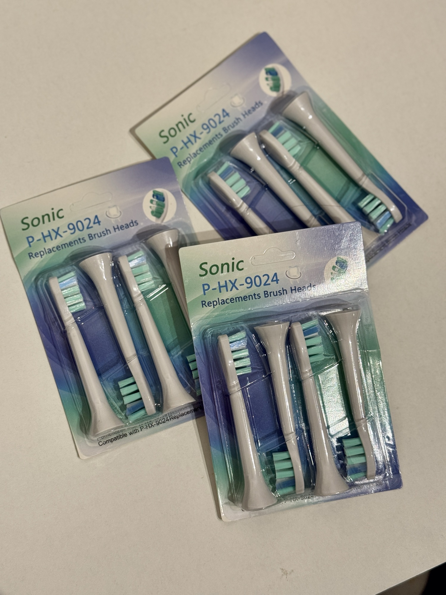 전동칫솔 헤드 리필 12개 (새상품) - 1