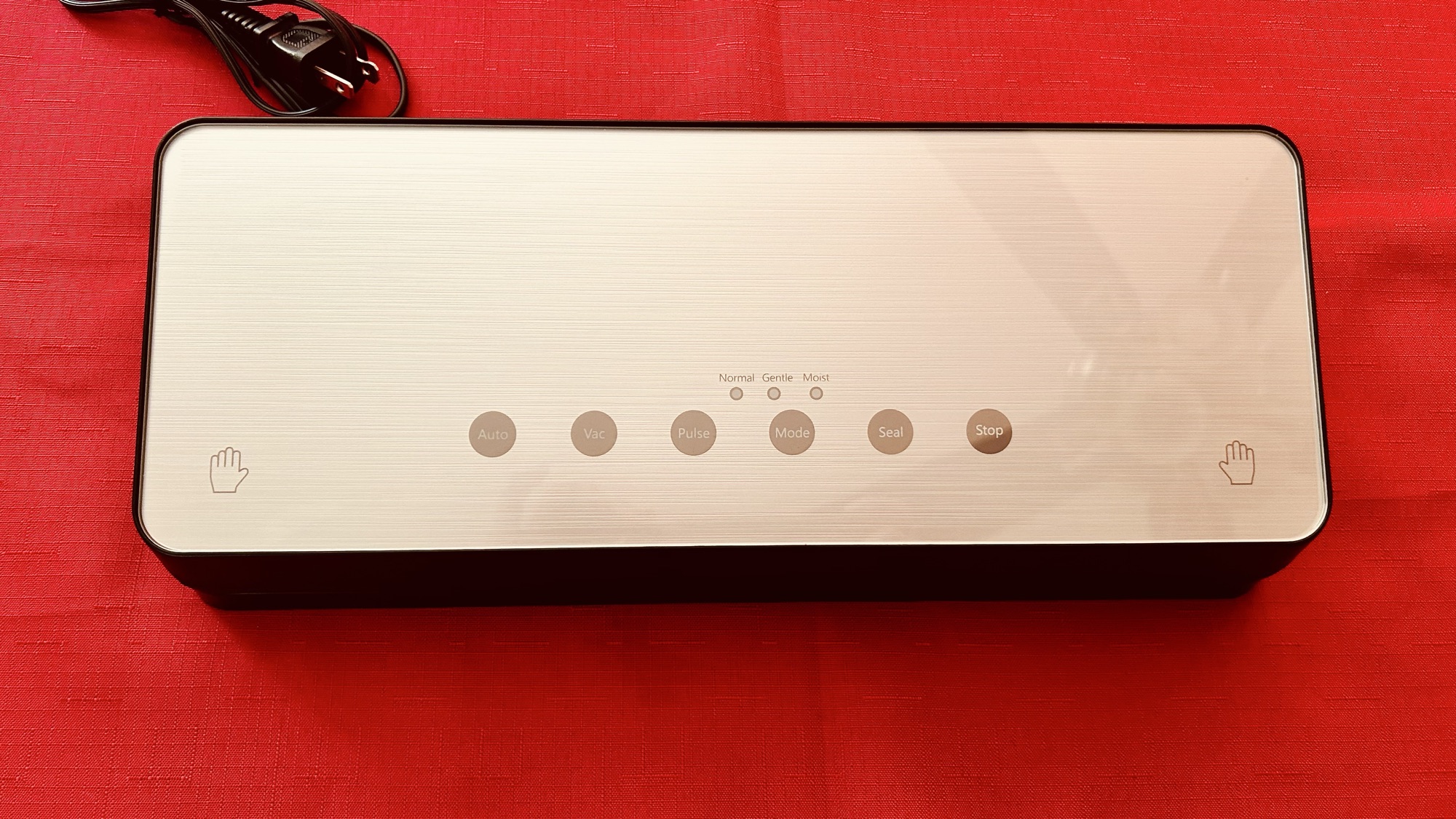 진공 포장기 + 전용 비닐(8x12) 넉넉히 남은 세트 - 1