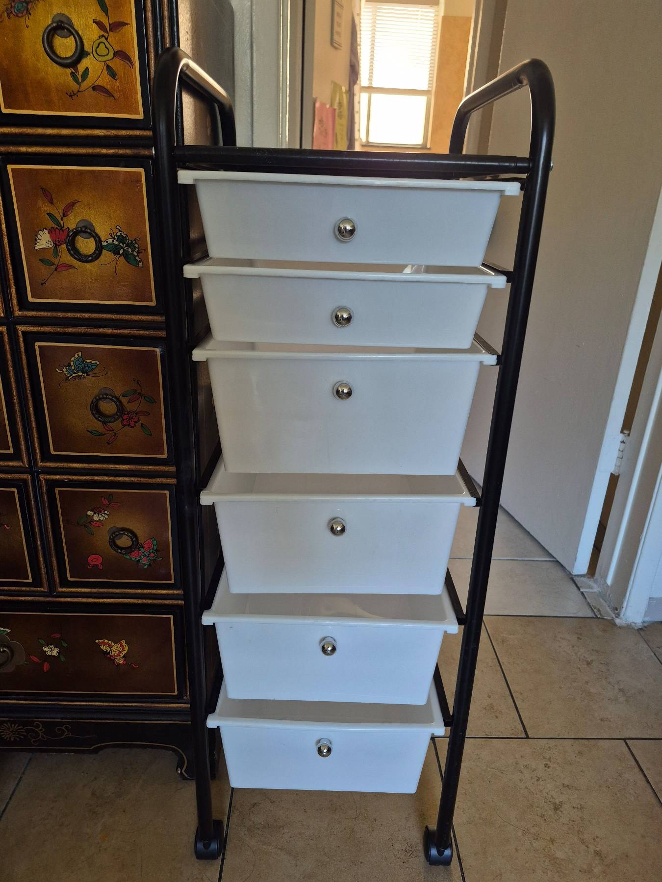 플락스틱서랍장. 완전 검정색도 있어요 - 1