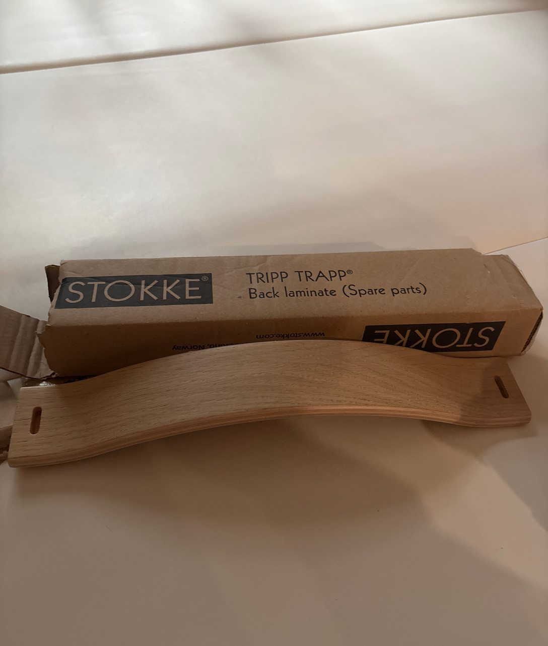 Stokke tripp trapp back laminate - oak natural - 1