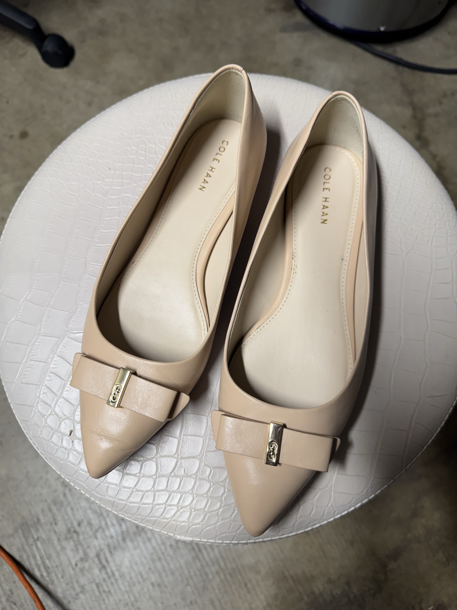 콜한 플랫 구두 ( 7) - 1