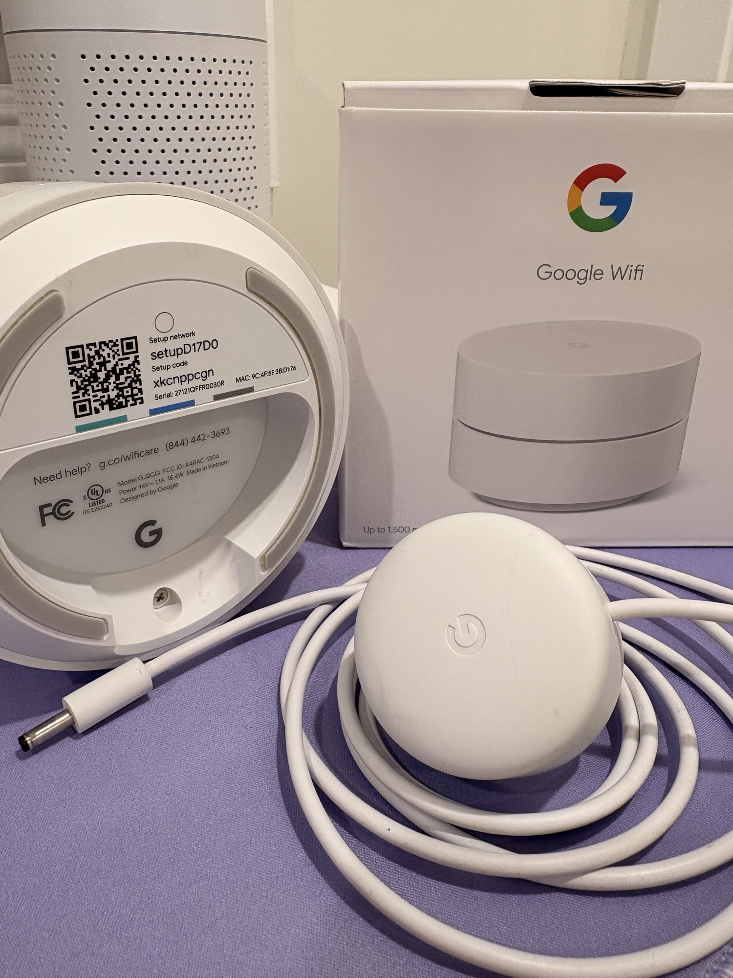 구글 Wi-Fi 라우터 - 1