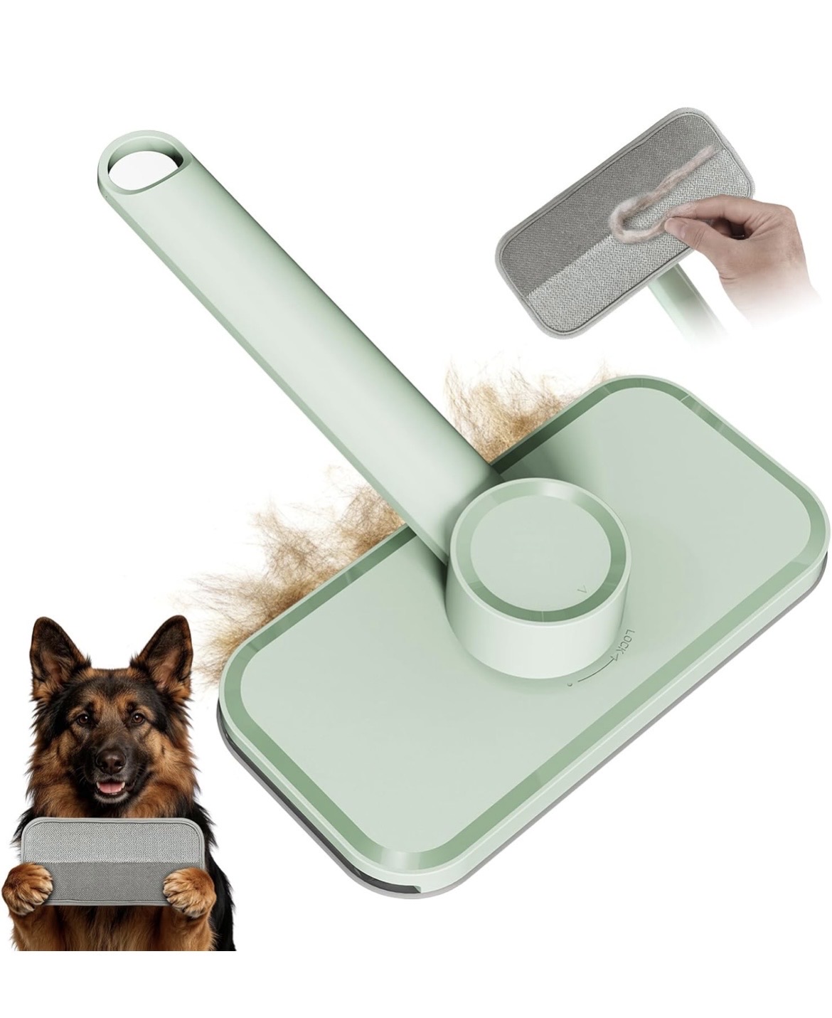 물세척 가능! 반영구 펫 털 제거 매직 브러시 - 1