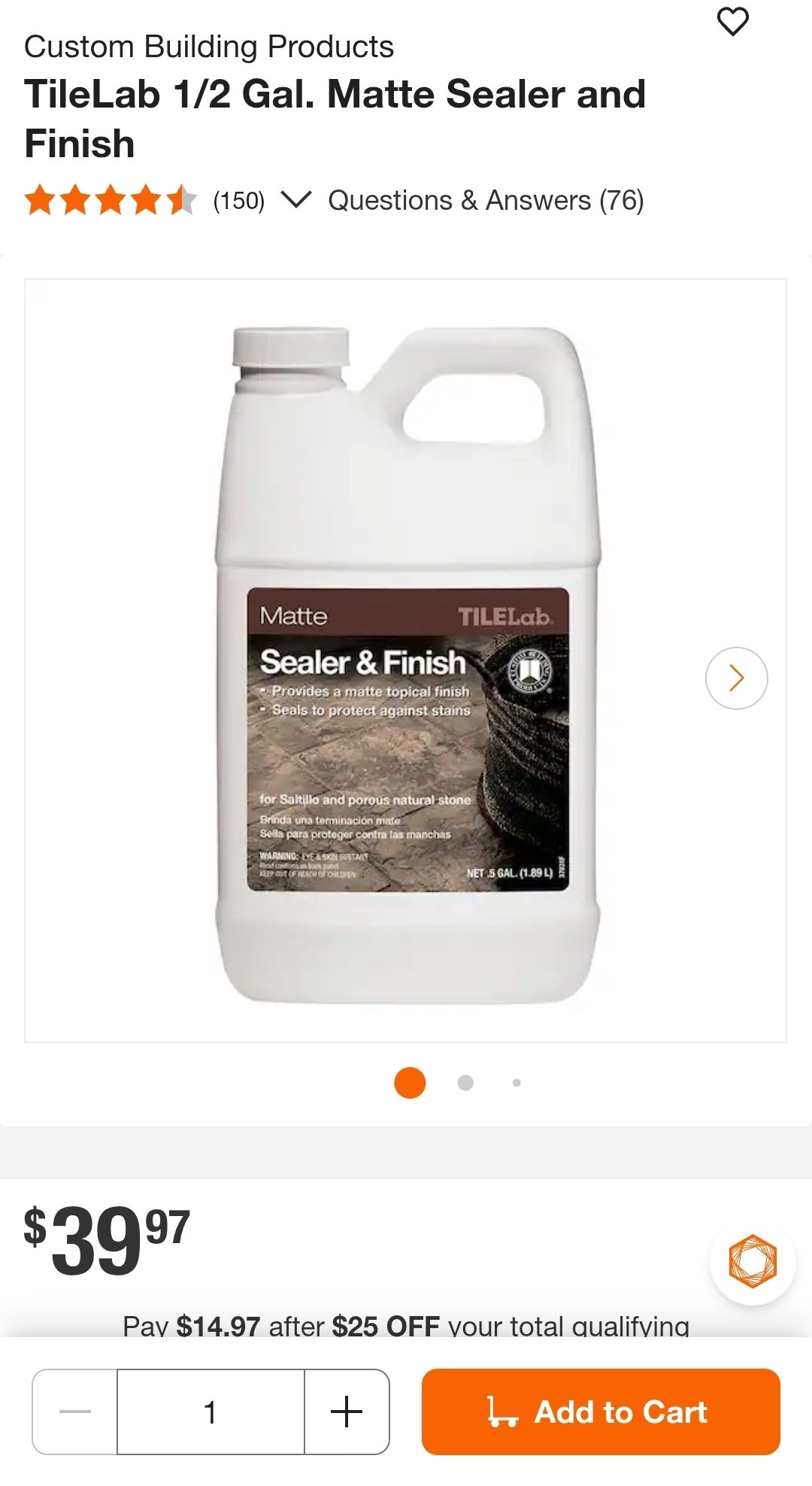 타일이나 돌에 바르는 실러 액체 - 1