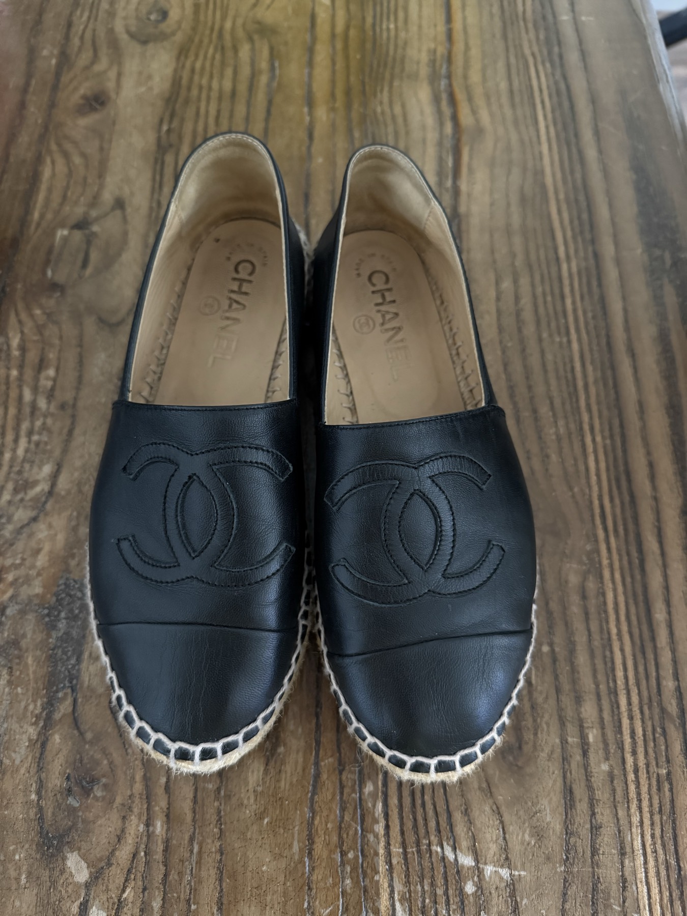 샤넬 에스파듀 size 35 - 1