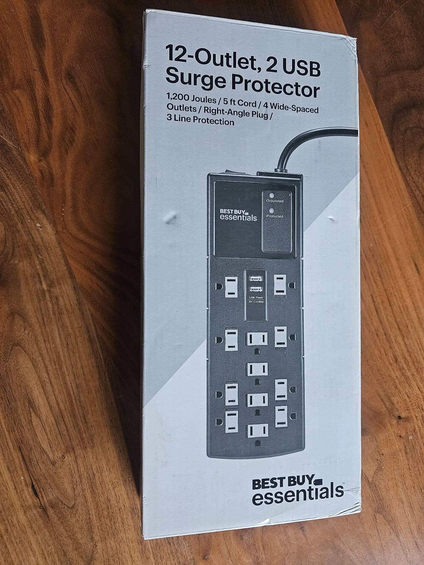 새제품 베스트바이 구매 멀티탭 아울렛, 차져 겸용 - 1