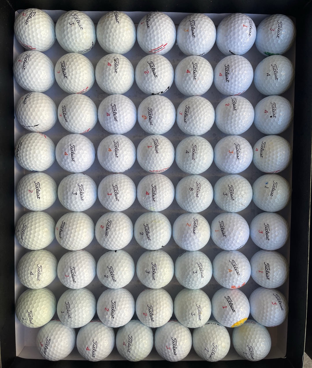 Used titleist golf ball - 1