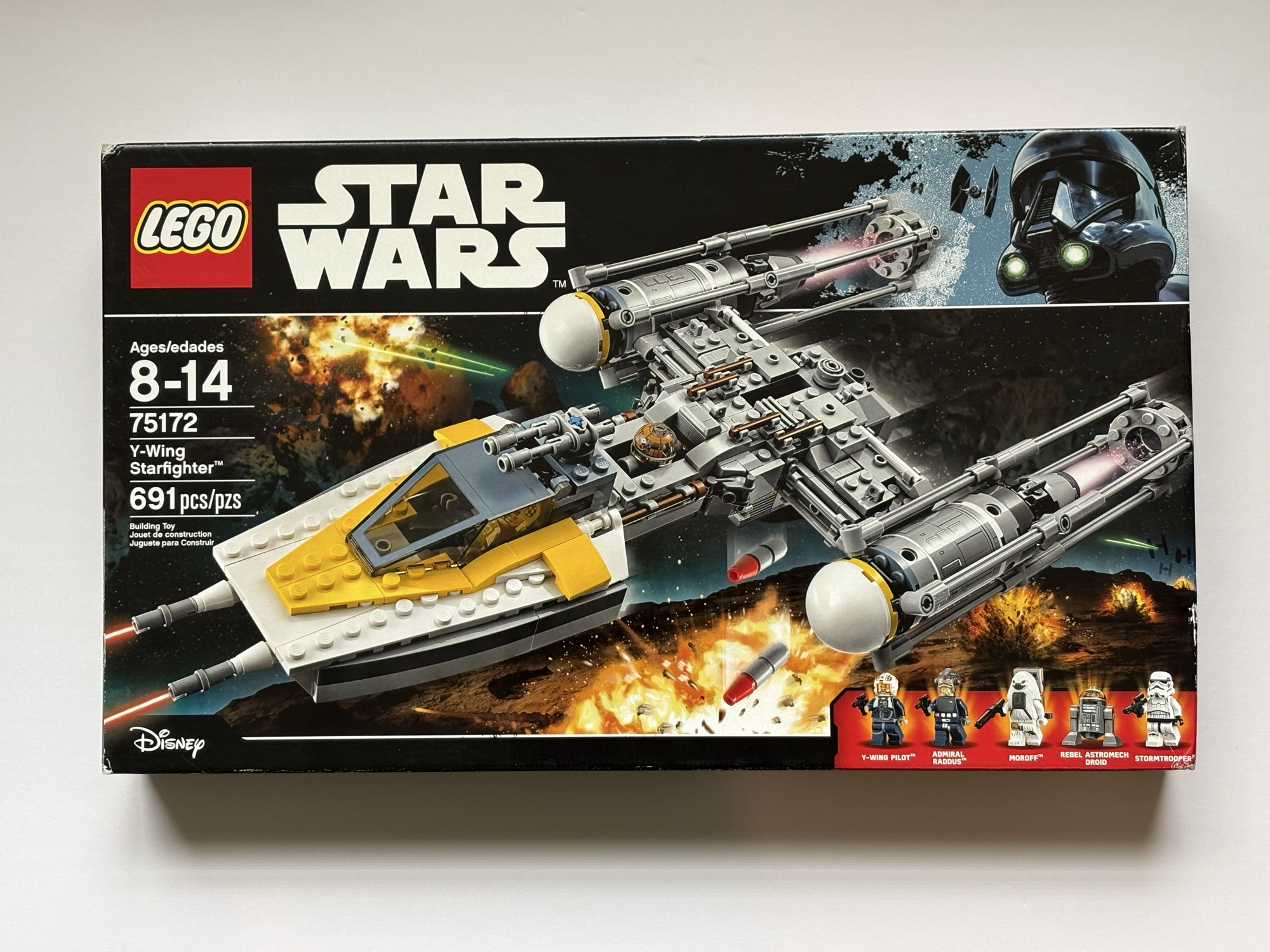 Lego 75172 Starwars Y wing star fighter - 1