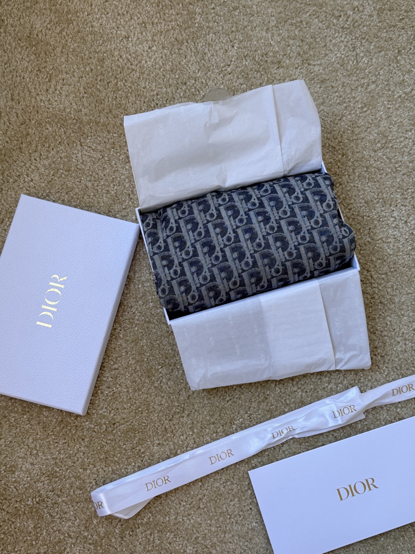 디올 숄 스카프 - 1