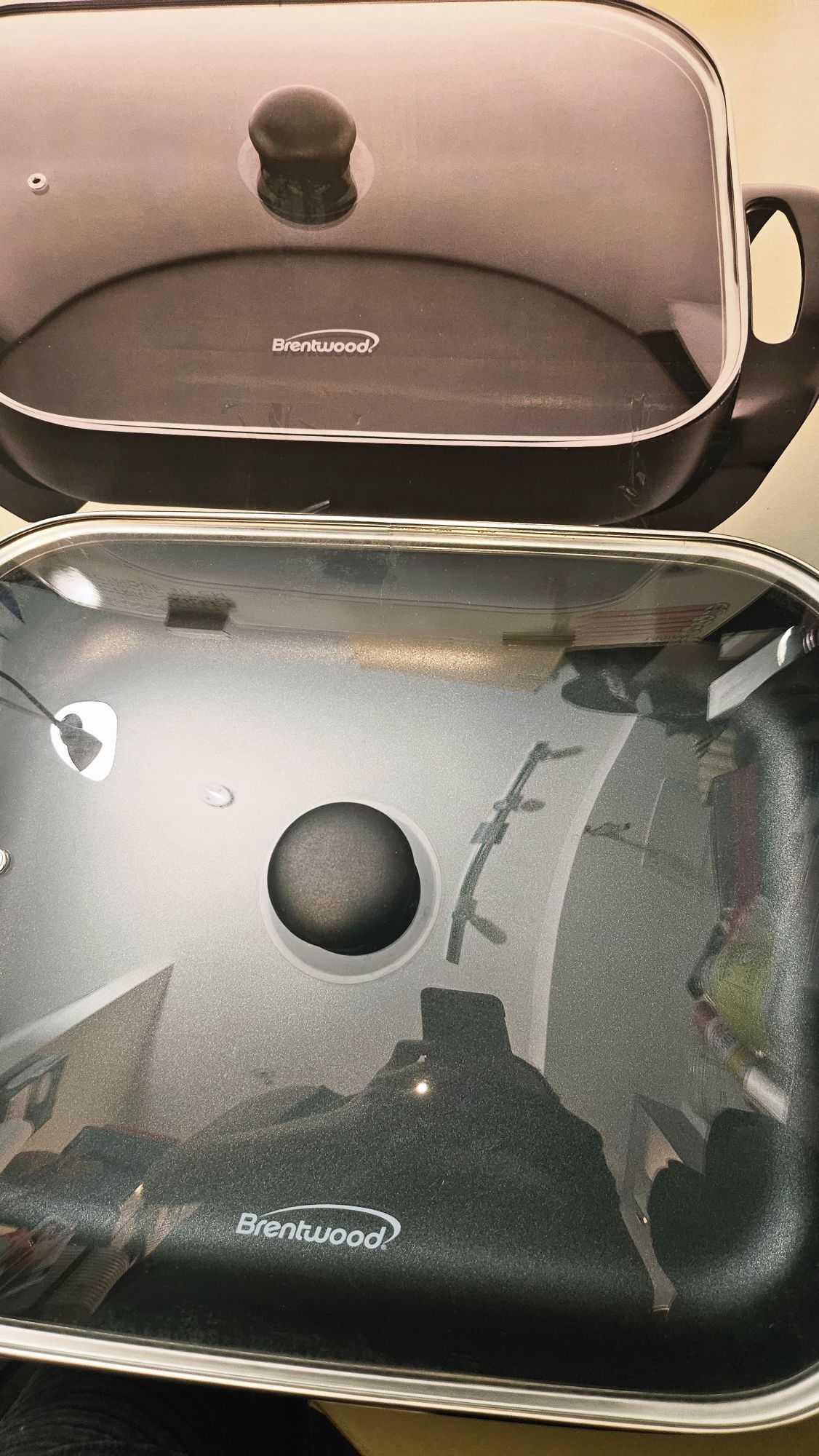 16" 40cm 전기 후라이팬 - 1