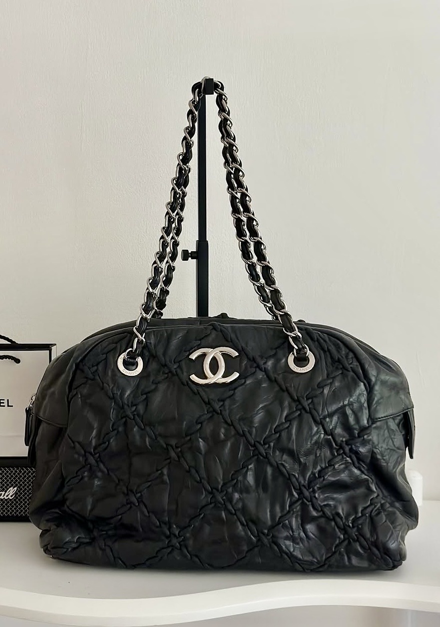 샤넬정품 Chanel Ultra Stitch Bowling Bag - 1