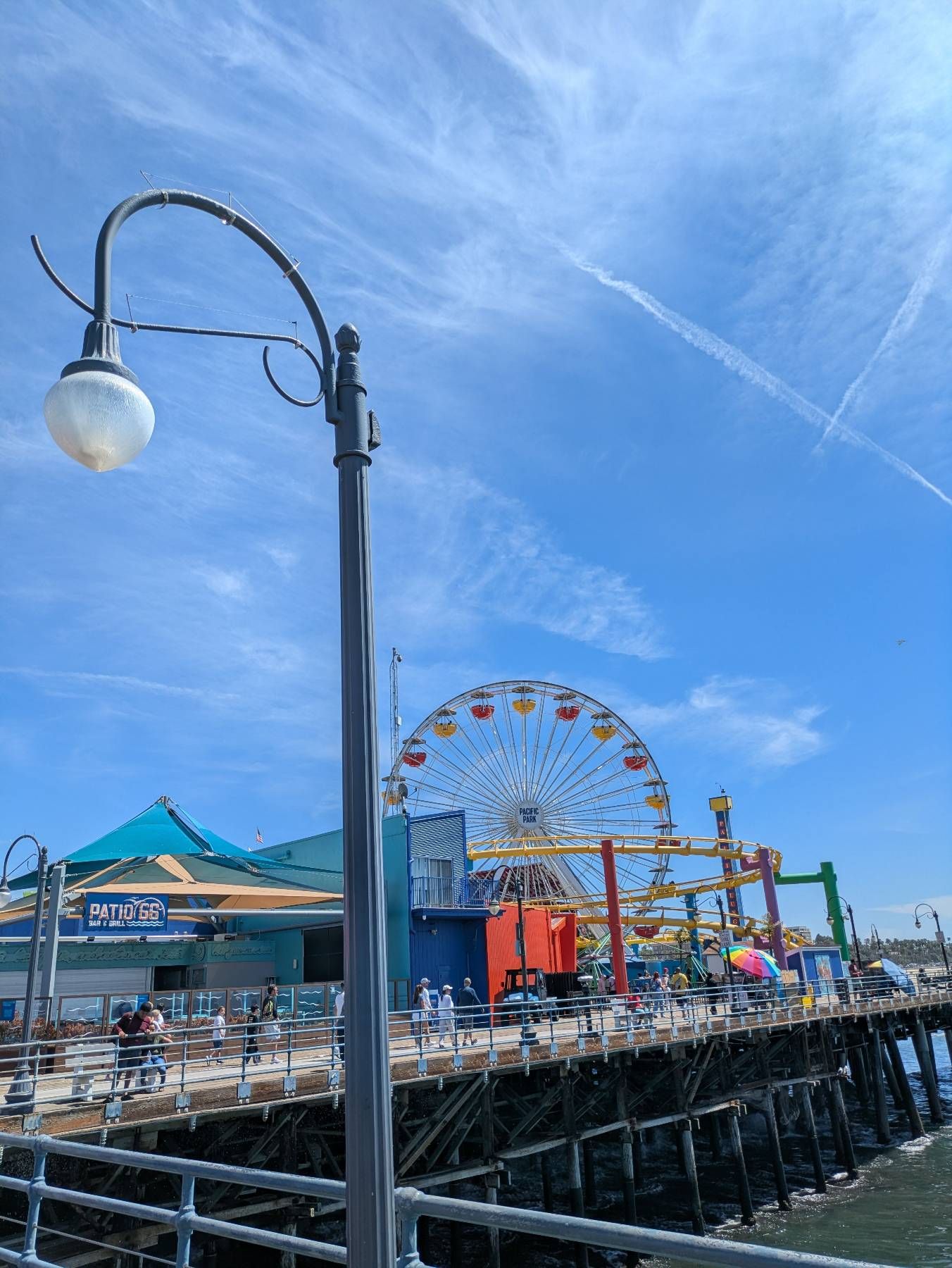 오랜만에 산타모니카 바다