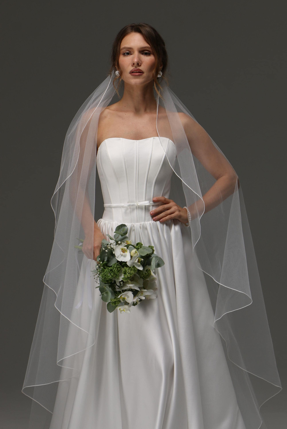 Wedding Veil 웨딩 베일 (Church length) - 1