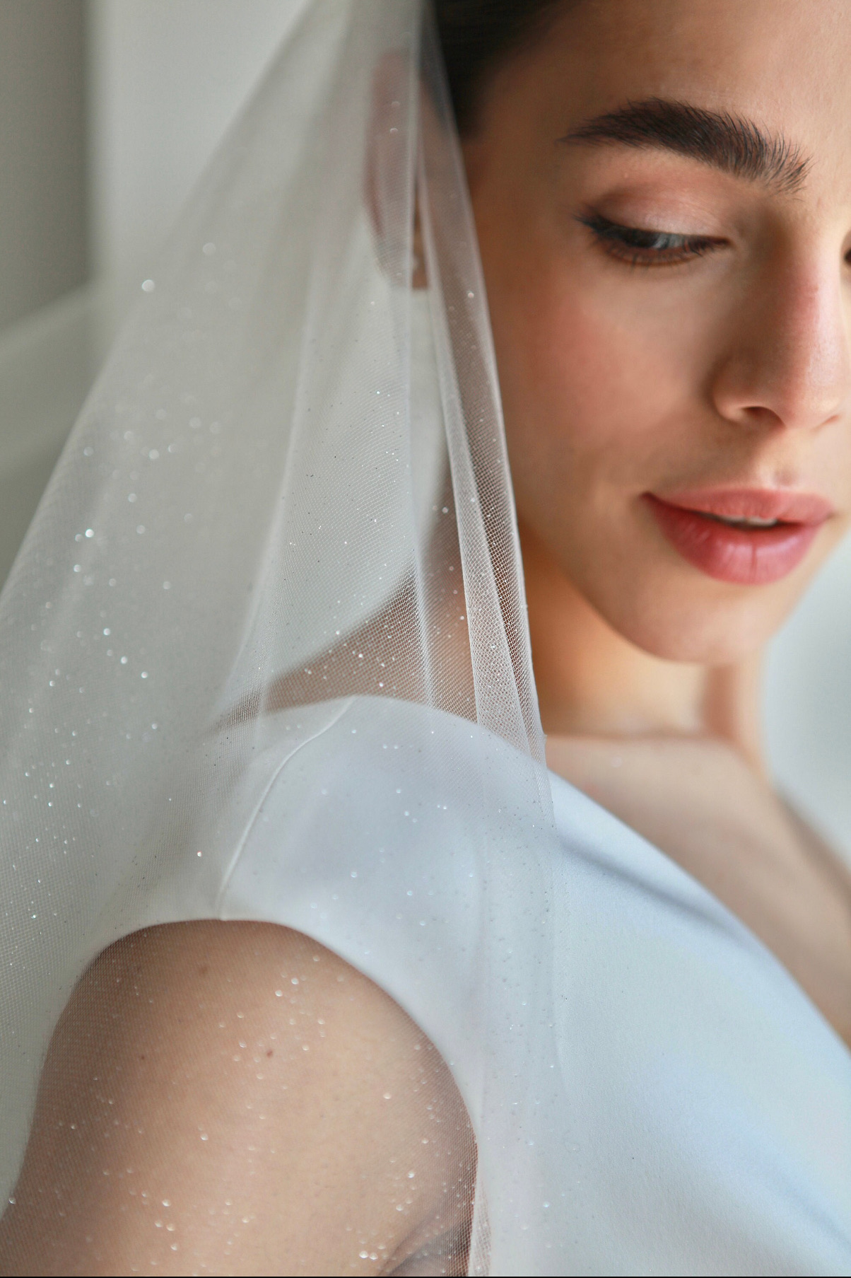 글리터 웨딩 베일 Glitter Wedding Veil - 1