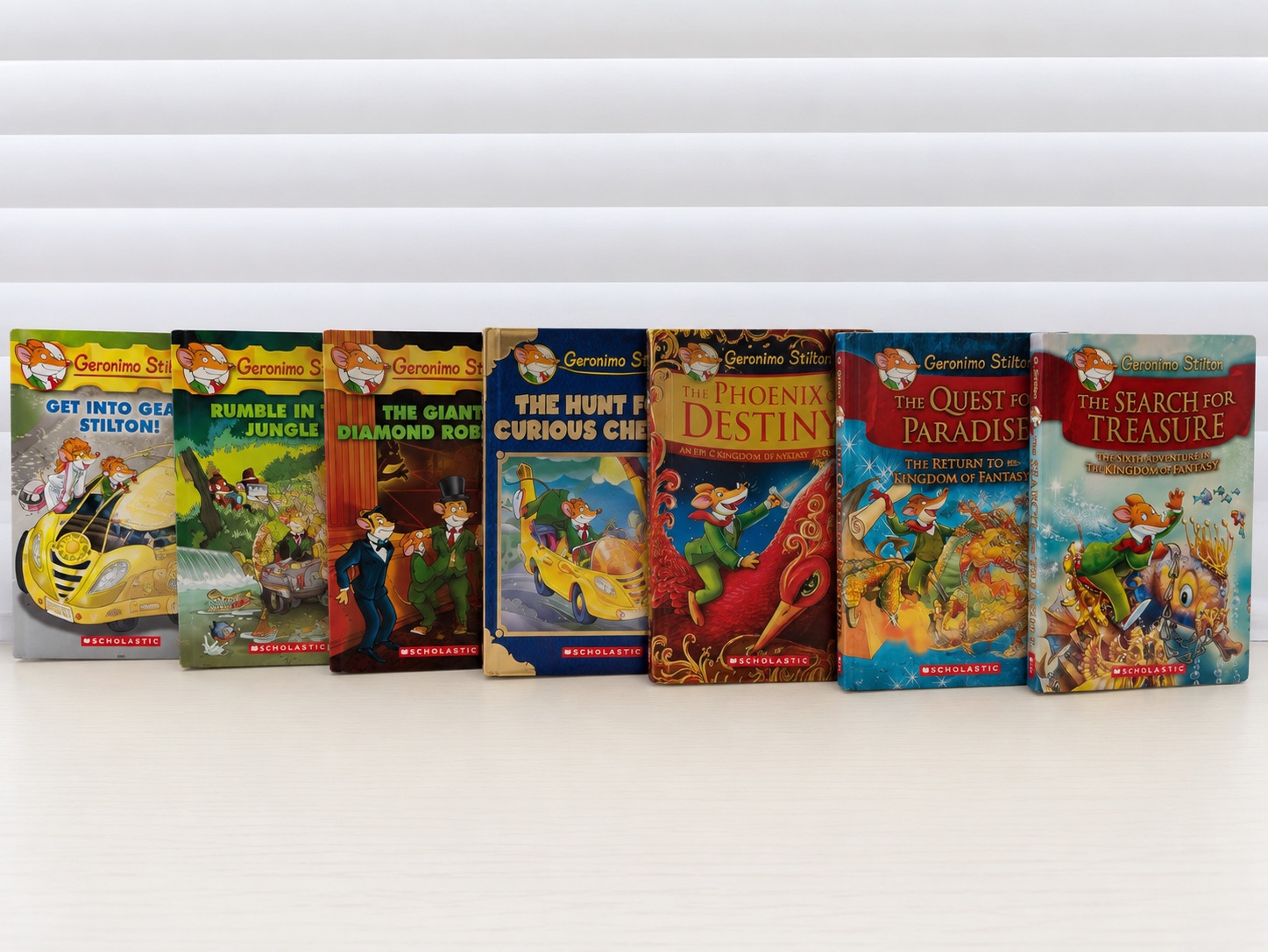 Geronimo Stilton 영어 원서 7권 세트 - 1