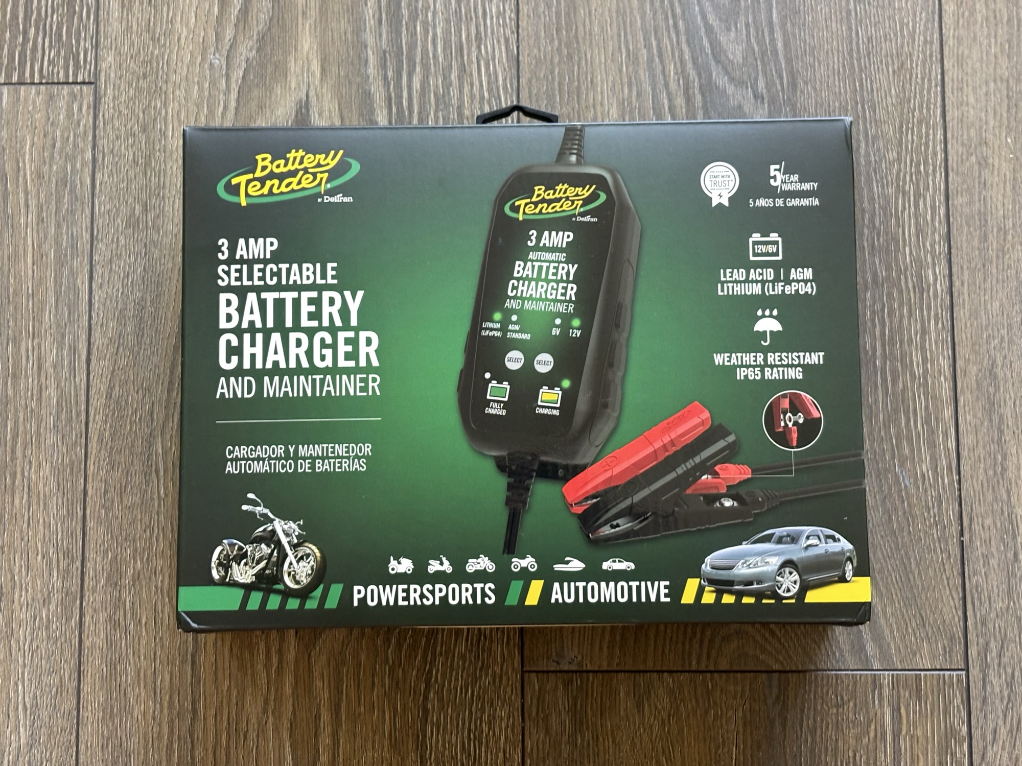 Battery Tender 3AMP 자동충전기 - 1
