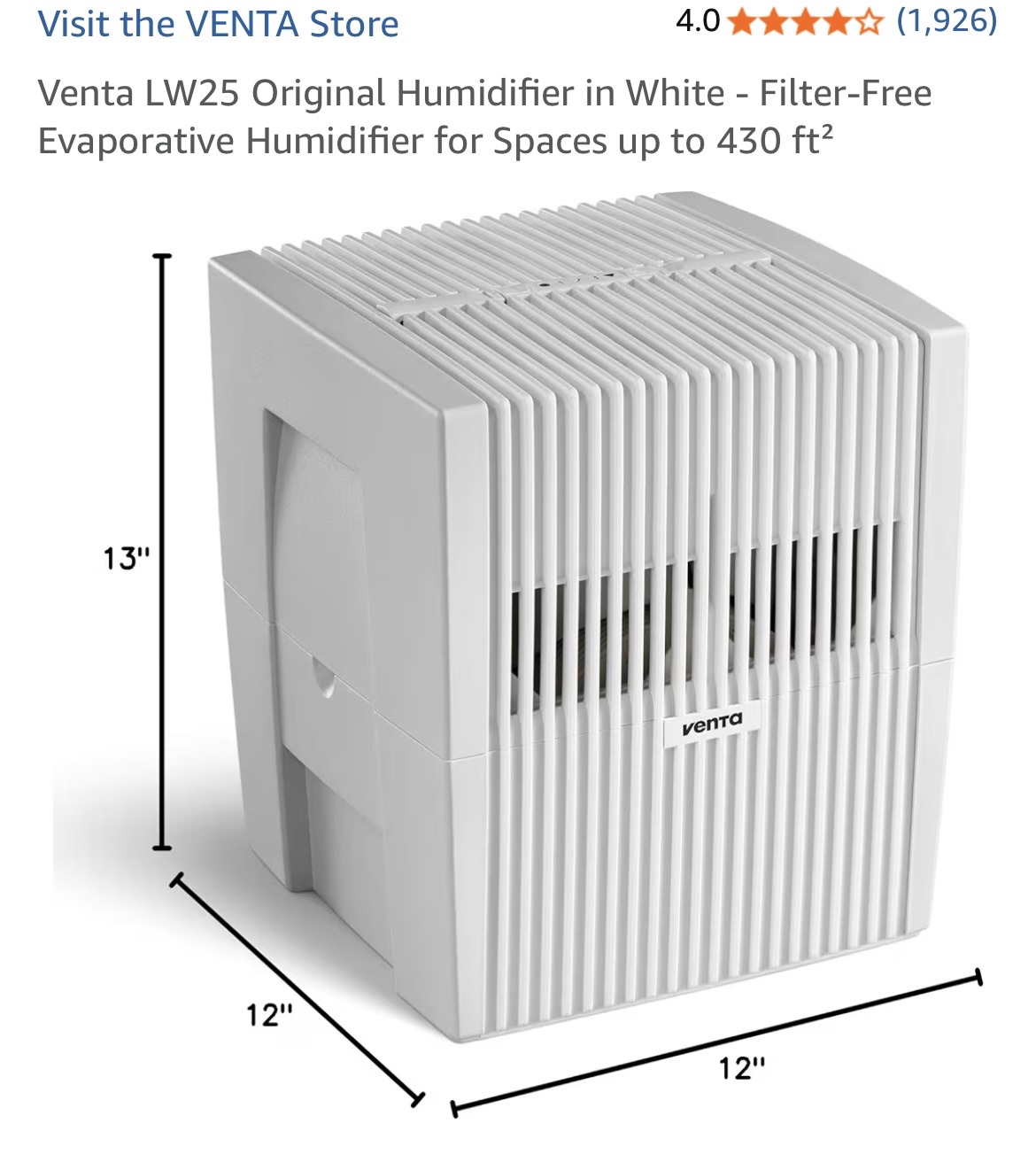 Venta LW25 가습기 화이트 - 1