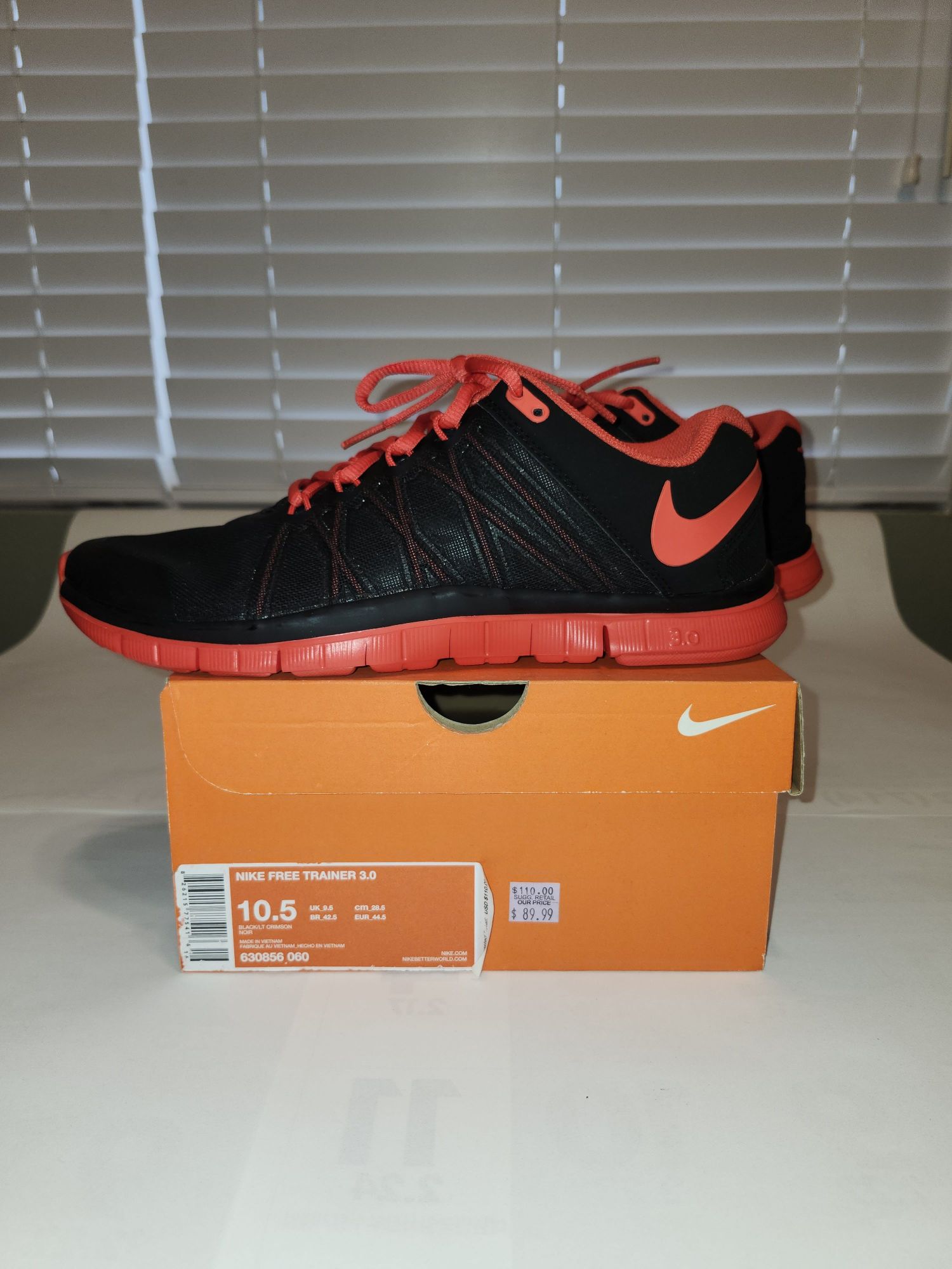 Nike Free Trainer 3.0 남성 운동화 10.5(새 상품) - 1