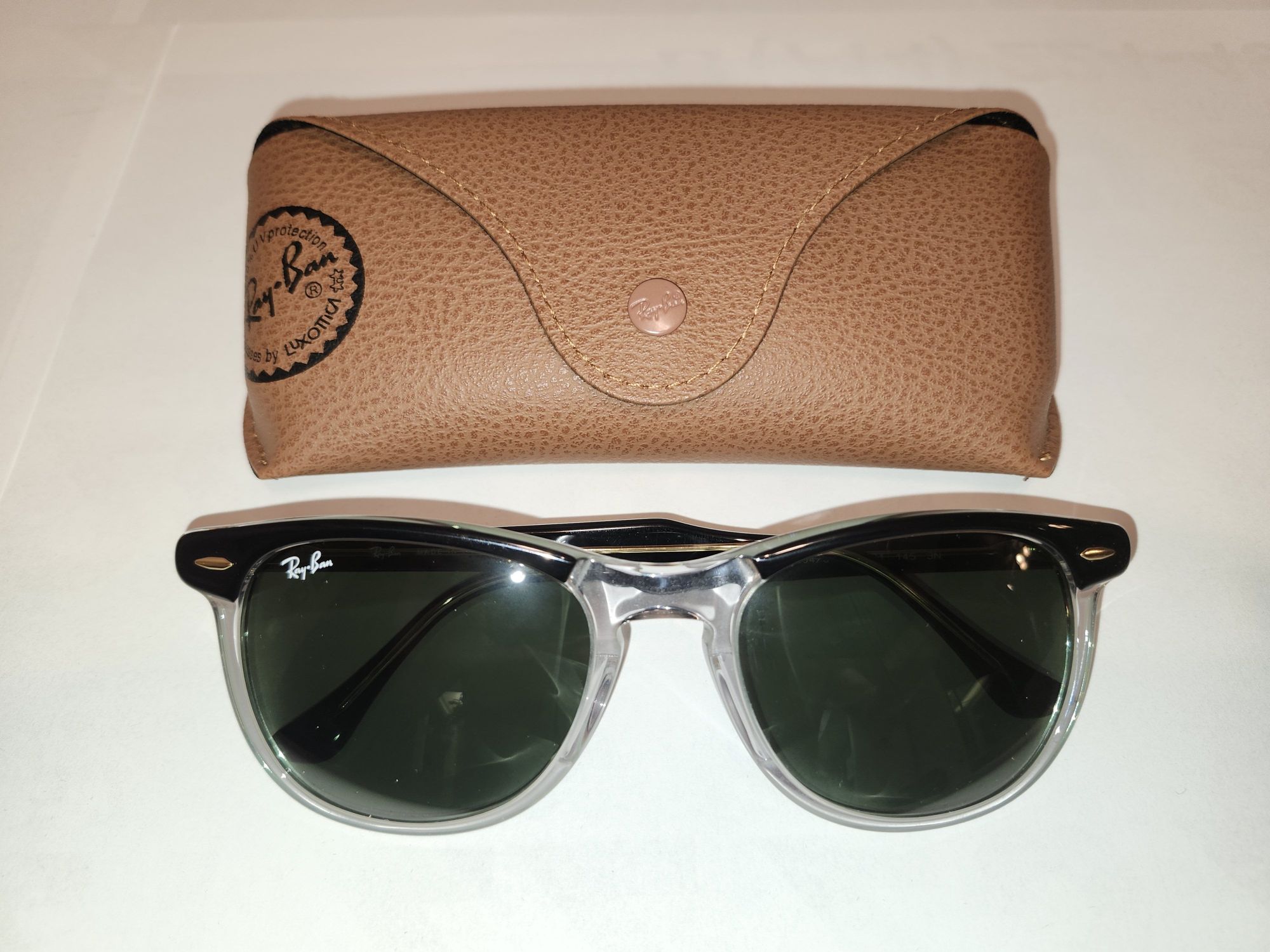 (새 상품) 정품Ray-Ban 클래식 선글라스 투톤 프레임 - 1