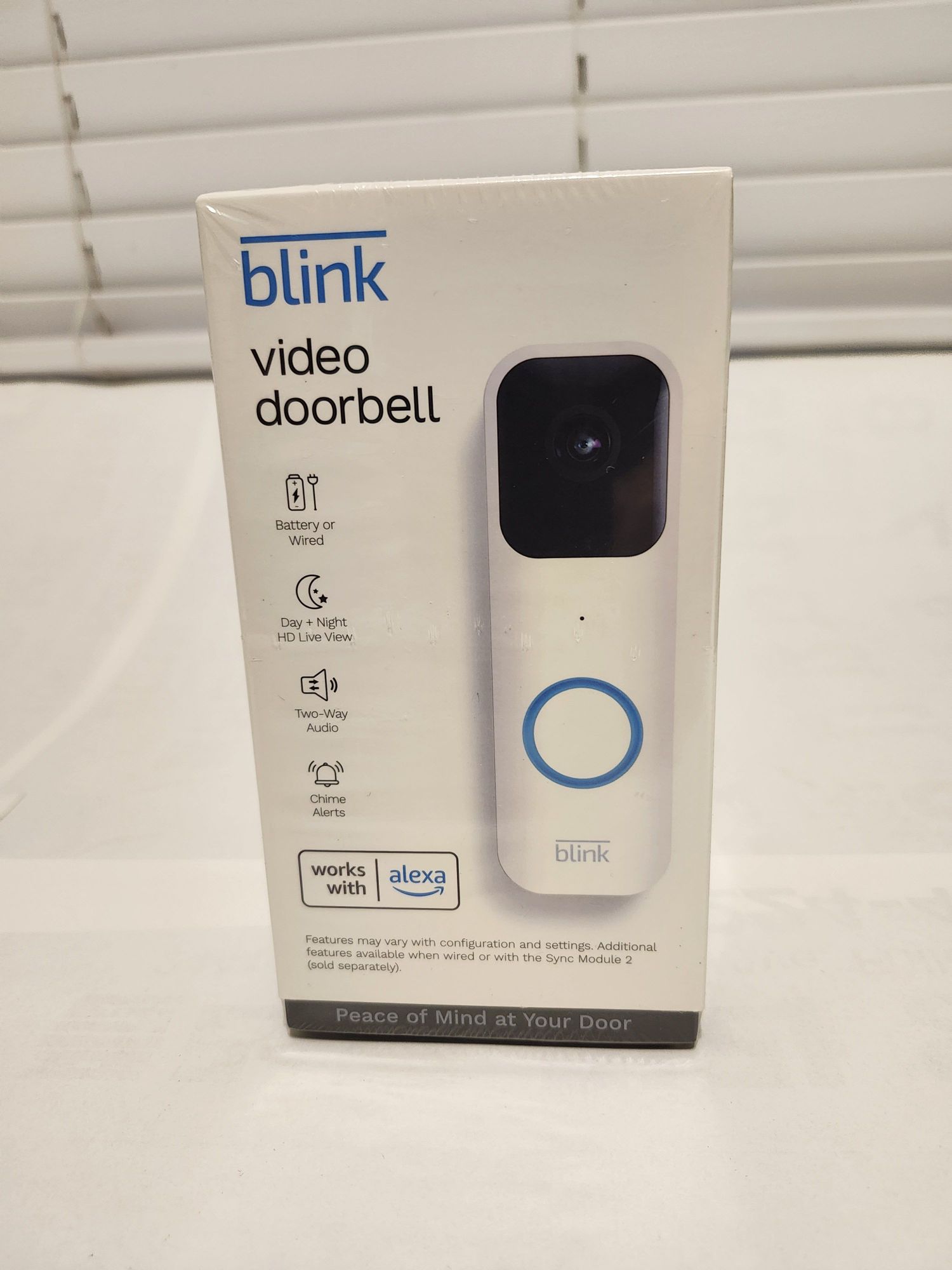 Blink Video Doorbell 화이트 미개봉 - 1