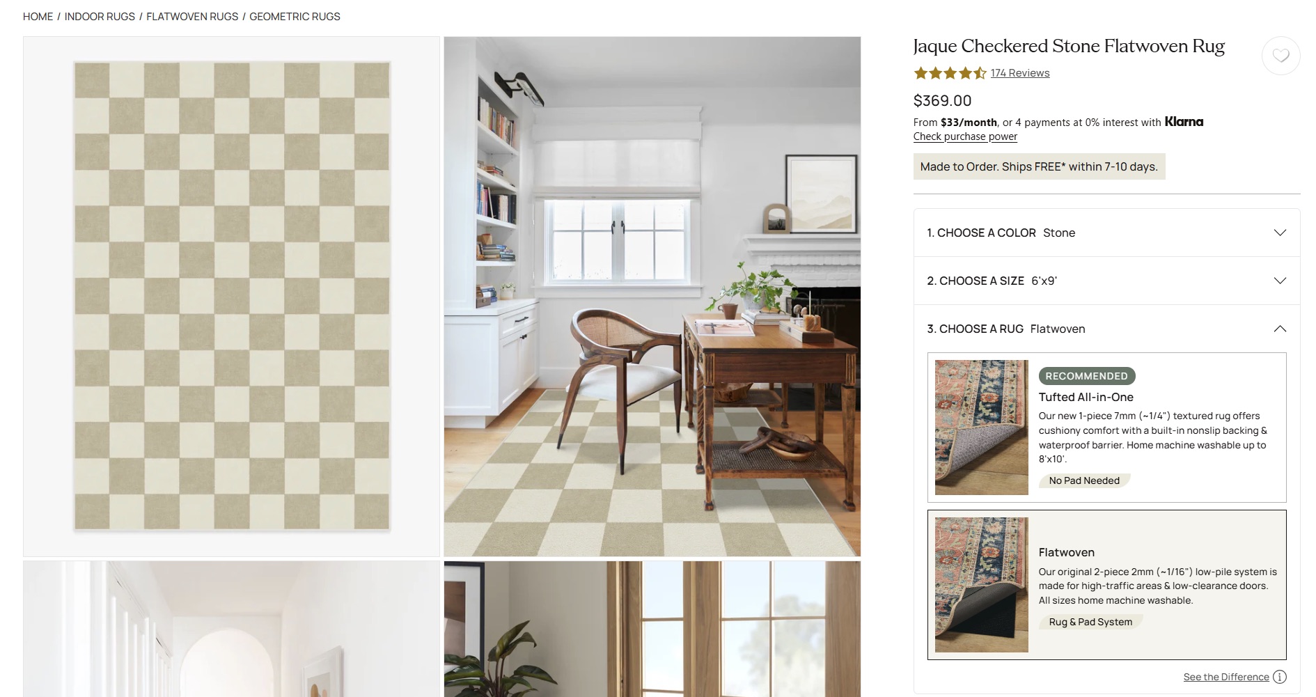 Washable rug - 1