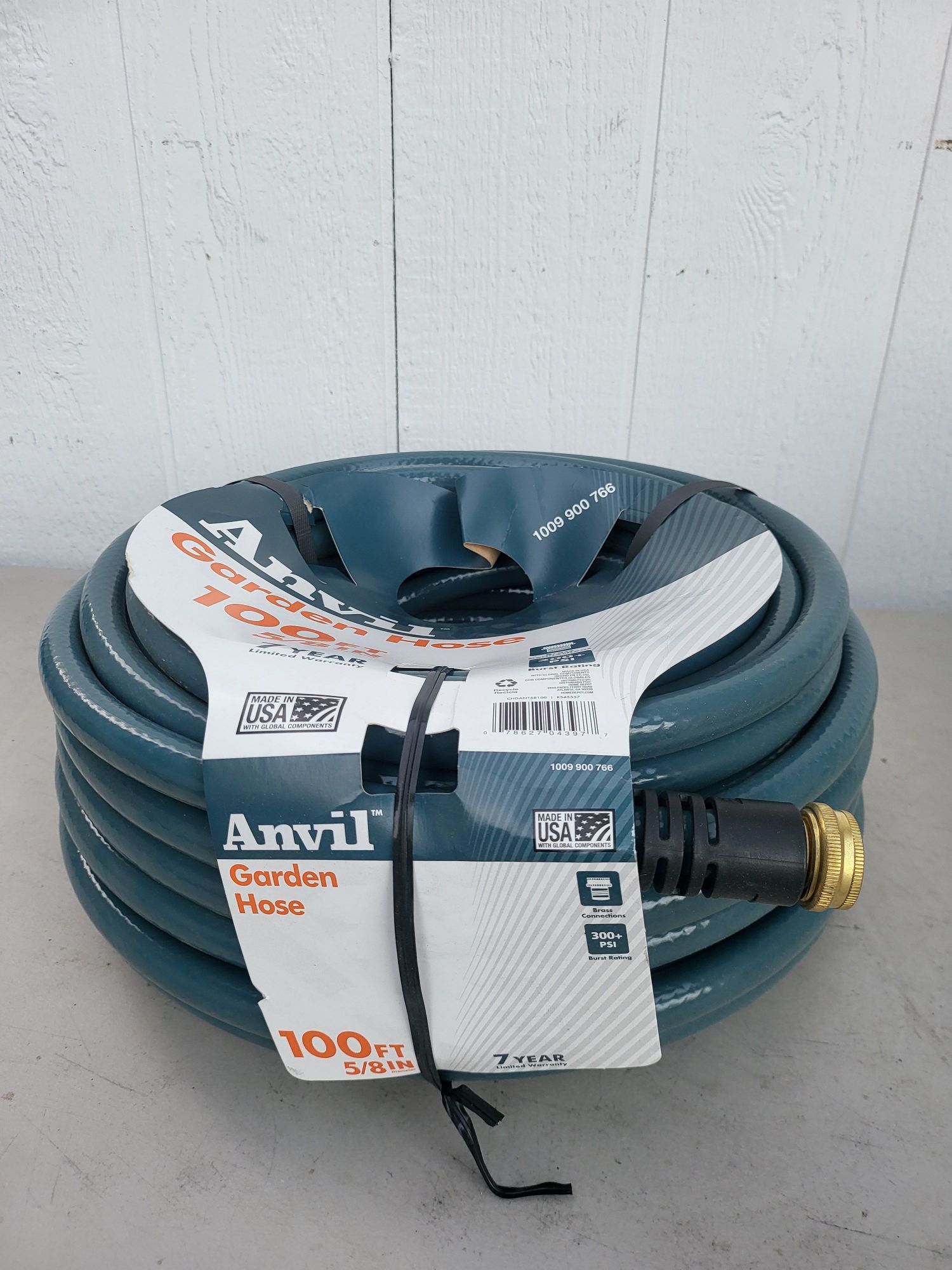 Anvil 100ft 가든호스 5/8인치 미사용 - 1
