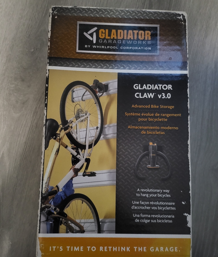 Gladiator Claw v3.0 자전거 벽걸이 수납장치 - 1