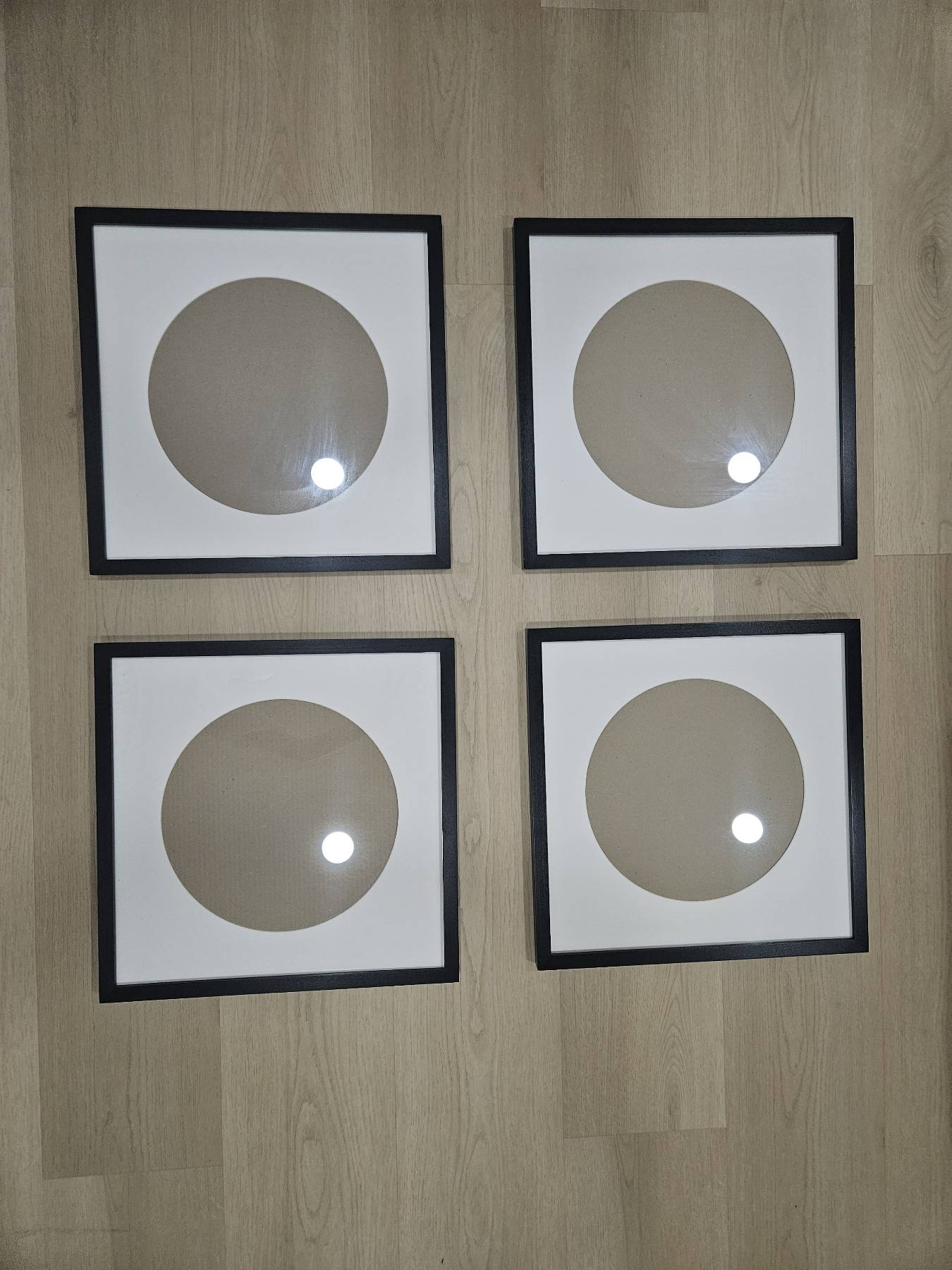Pottery barn wall gallary frame 4개 25×25 - 1