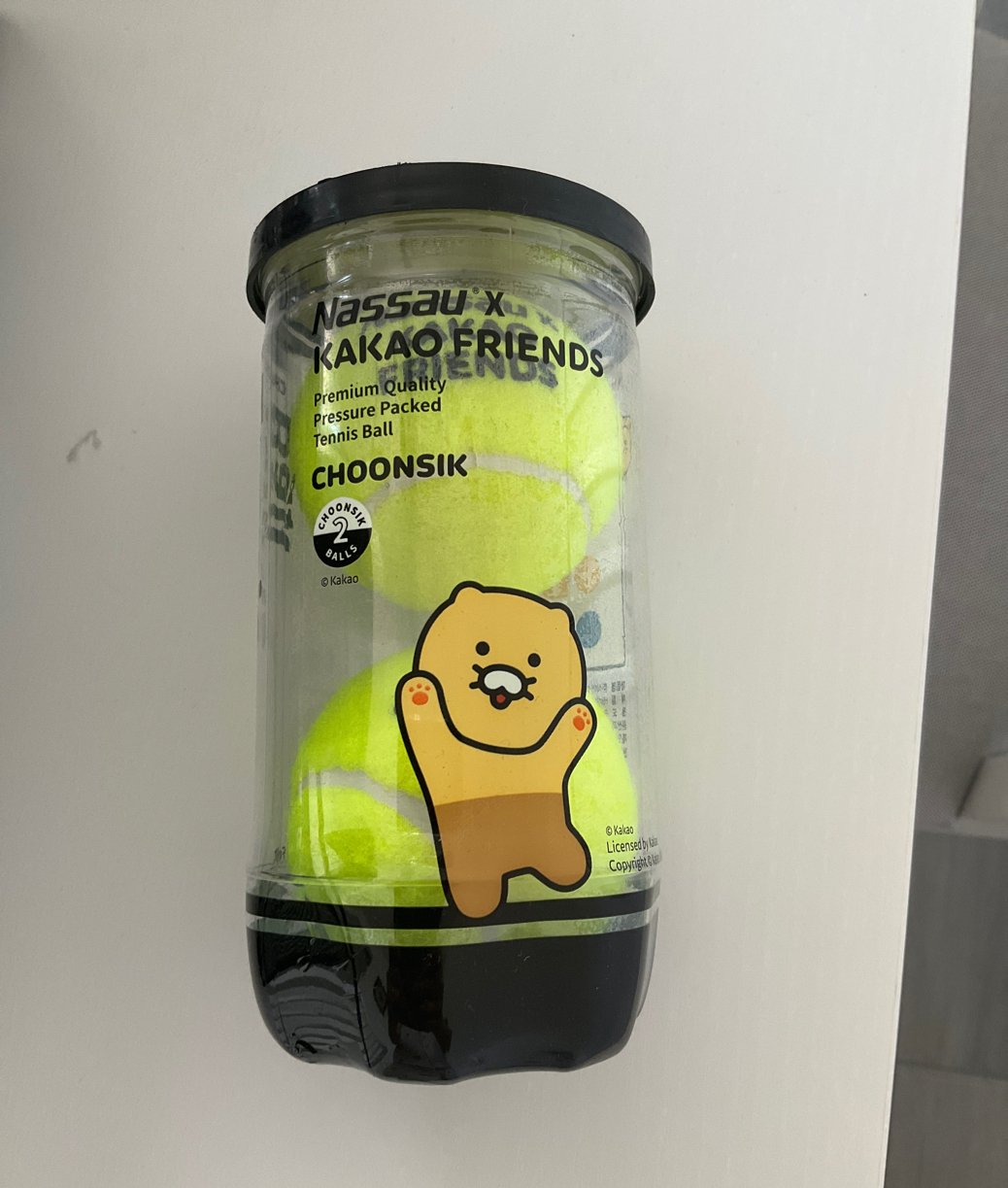 Nassau x Kakao Friends 춘식이 테니스볼 - 1