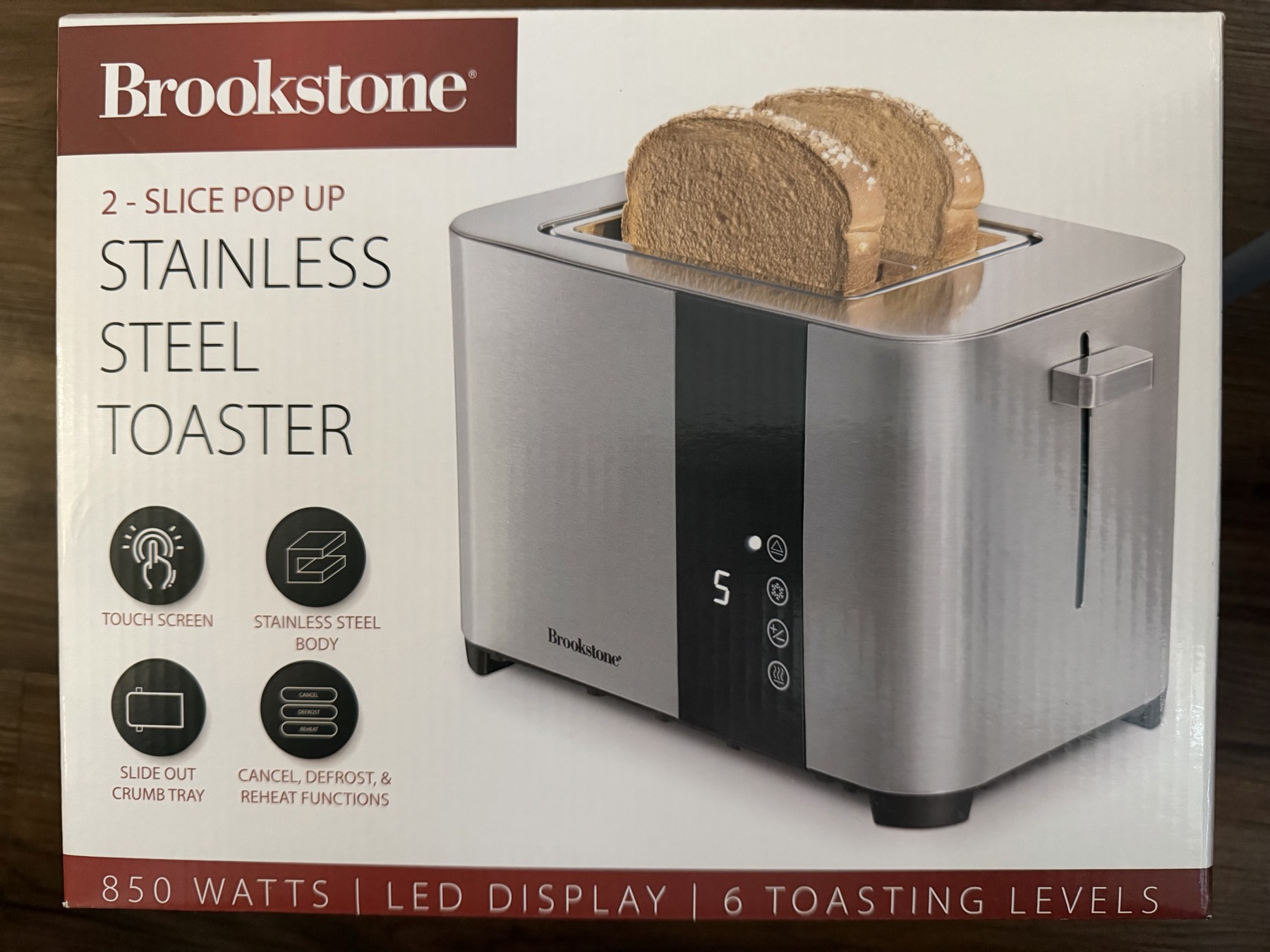 BROOK-STONE TOASTER (새것) - 1