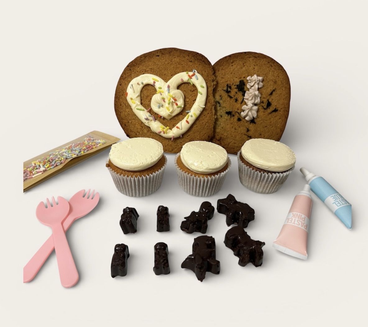 키즈 파티용 셀프 데코 컵케이크 세트 (10% 프로모션 이벤트)