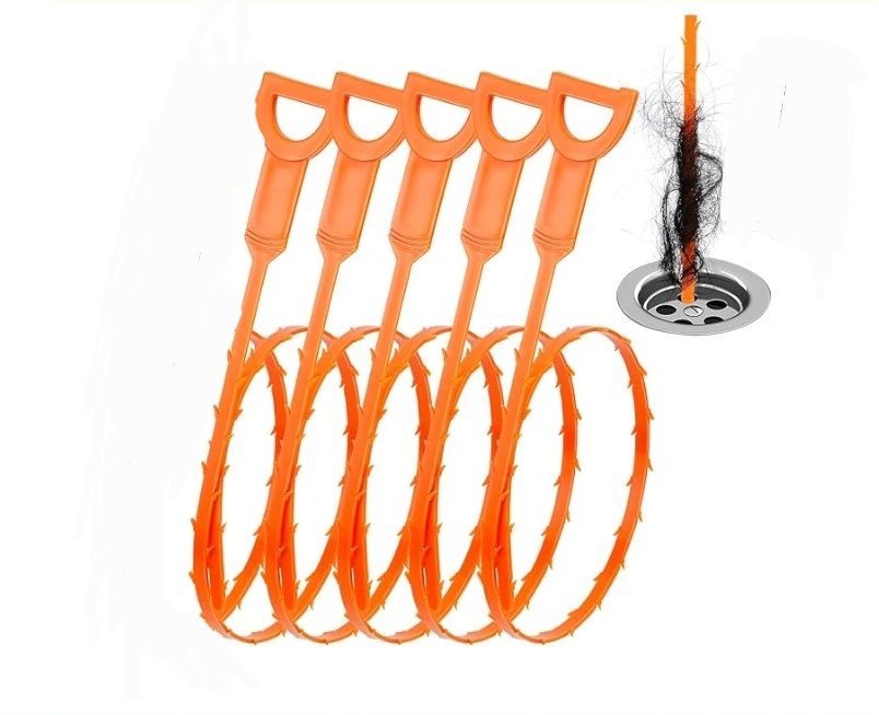 Drain clog remover 드레인 클리너 5개 세트 - 1