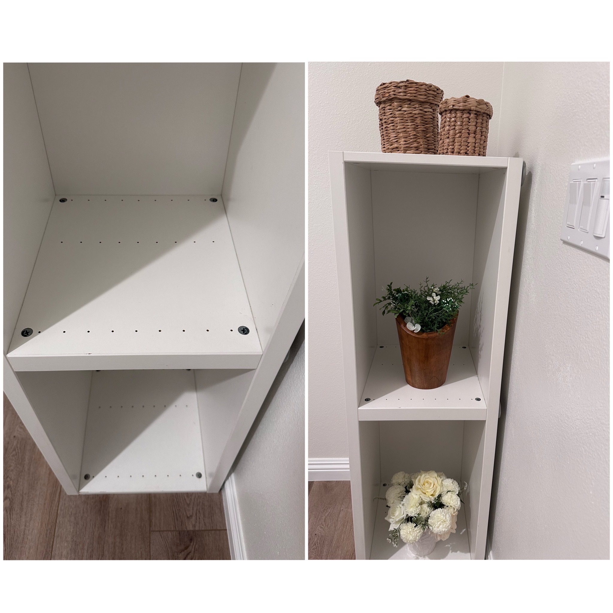흰색장 white display cabinet - 1