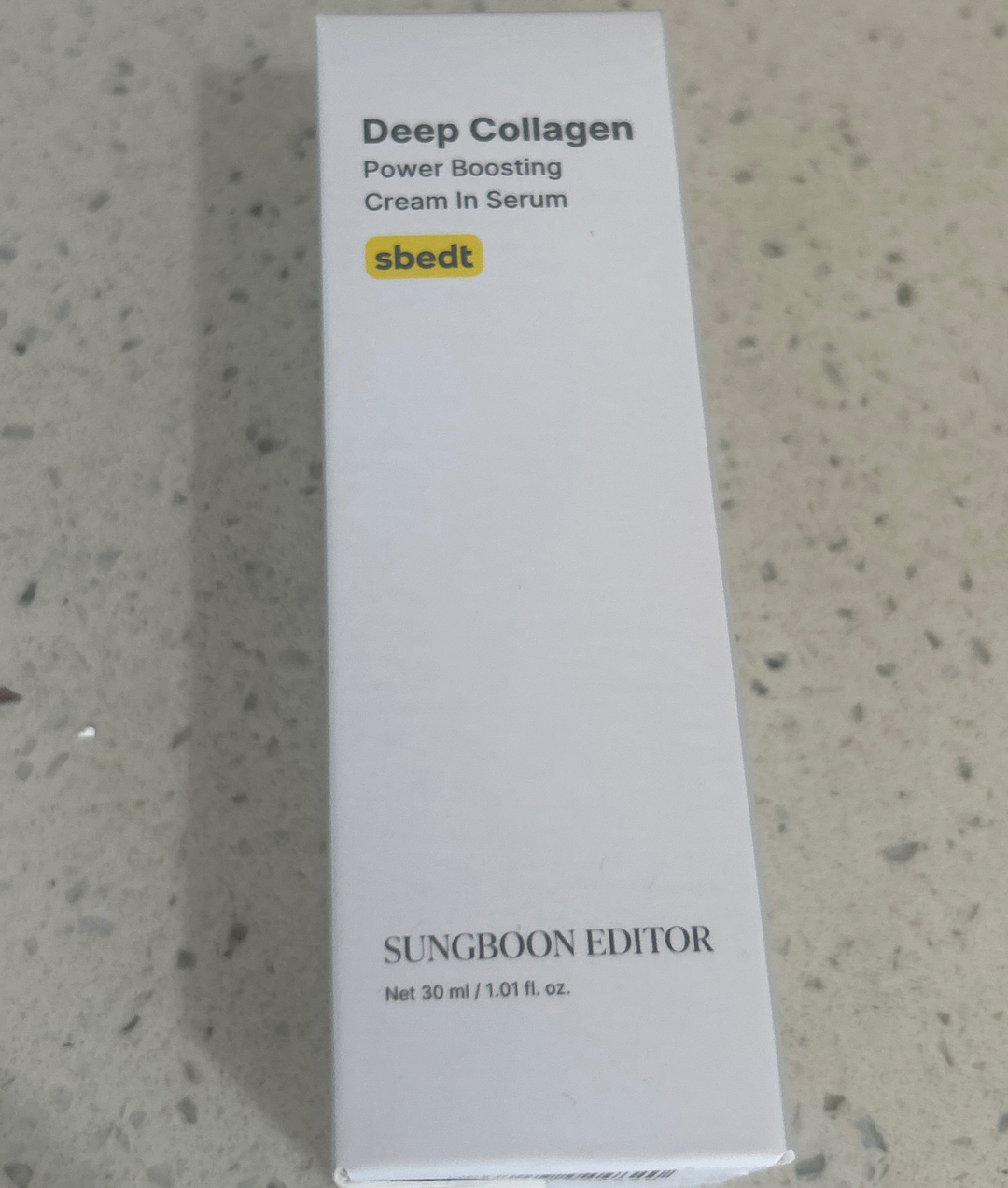 Sungboon Editor Deep Collagen Power Boosting Cream - 1
