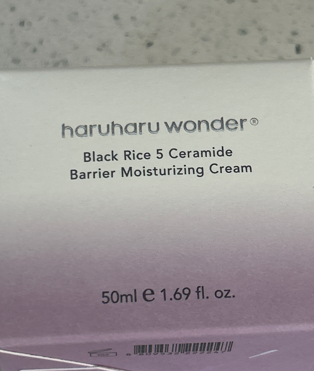 haruharu wonder 검은쌀 세라마이드 크림 50ml - 1