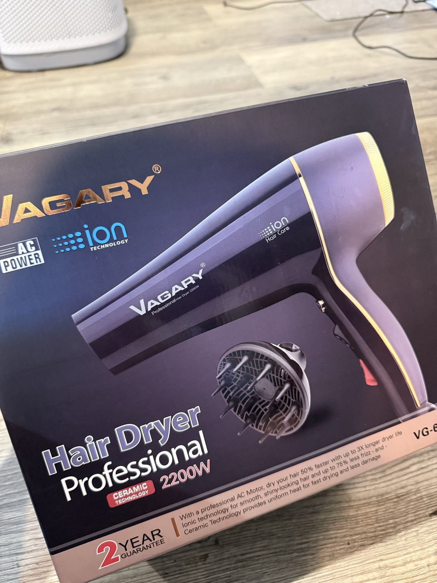 Vagary 전문용 헤어드라이어 2200W - 1